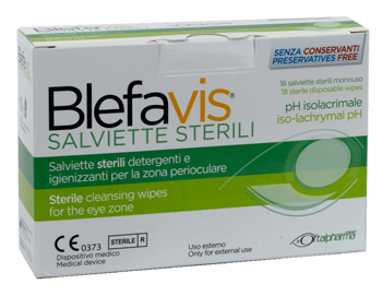 [944334174] BLEFAVIS SALVIETTE STERILI 18 PEZZI