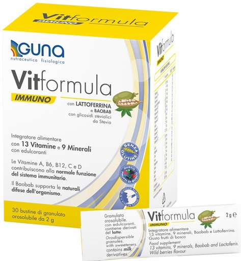 [947071445] VITFORMULA IMMUNO 30 STICK DA 2 G