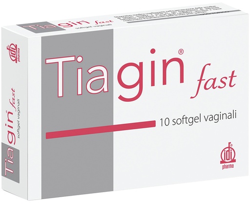 [970503114] TIAGIN FAST 10 CAPSULE VAGINALI SOFTGEL