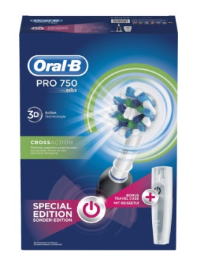 [971479441] ORALB 750 PRO CROSSACTION SPAZZOLINO ELETTRICO