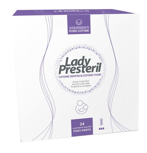 [976043632] LADY PRESTERIL POSTPARTO 24 PEZZI