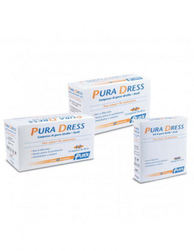 [901166963] GARZA IDROFILA PURA DRESS 36X40CM 12 PEZZI