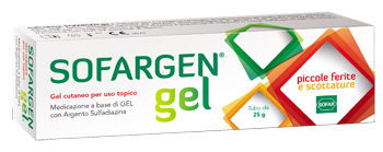 [978866883] MEDICAZIONE IN GEL SOFARGEN TUBO 25 G