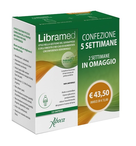 [979098427] LIBRAMED TRATTAMENTO 5 SETTIMANE 138 + 84 COMPRESSE