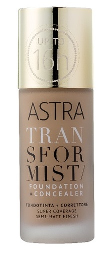 [979136708] ASTRA TRANSFORMIST FOUNDATION + CONCEALER N04 18 ML