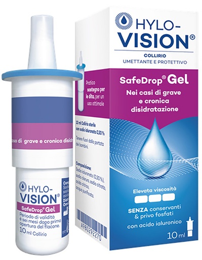 [980292270] HYLOVISION SAFE DROP GEL 0,3% COLLIRIO UMETTANTE E PROTETTIVO 10 ML