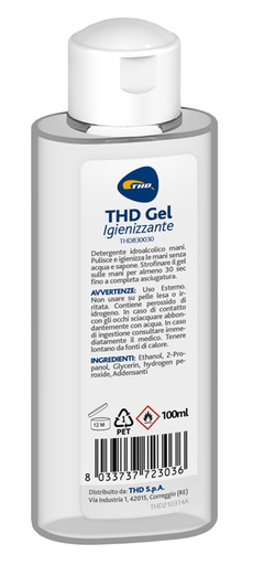[980506733] THD GEL IGIENIZZANTE 100 ML