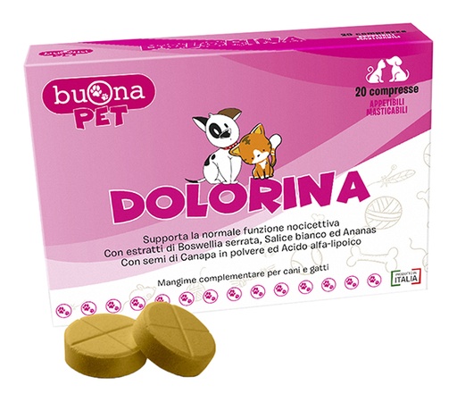 [981972108] DOLORINA 20 COMPRESSE NUOVA FORMULA