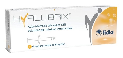 [984515458] SIRINGA INTRA-ARTICOLARE HYALUBRIX ACIDO IALURONICO 1,5% 30 MG 2 ML NO ETO
