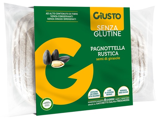 [985387657] GIUSTO SENZA GLUTINE PAGNOTTELLA RUSTICA 320 G