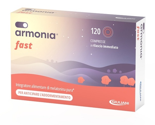 [900602436] ARMONIA FAST 1 MG MELATONINA 120 COMPRESSE