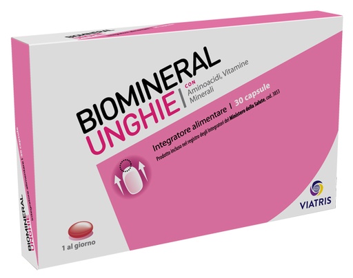 [900718608] BIOMINERAL UNGHIE 30 CAPSULE