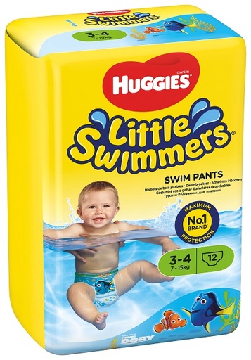 [906630835] HUGGIES LITTLE SWIMMERS 7/12KG 12 PEZZI