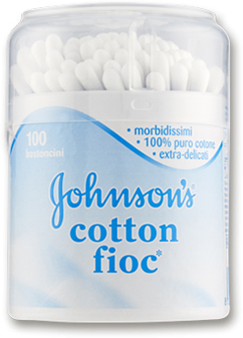 [908564608] JOHNSONS BABY COTTON FIOC 100 PEZZI