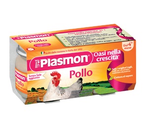 [908772205] PLASMON OMOGENEIZZATO POLLO 80 G X 2 PEZZI