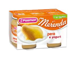 [909837306] PLASMON OMOGENEIZZATO YOGURT PERA 120 G X 2 PEZZI