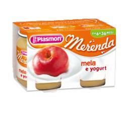 [912860020] PLASMON OMOGENEIZZATO YOGURT MELA 120 G X 2 PEZZI
