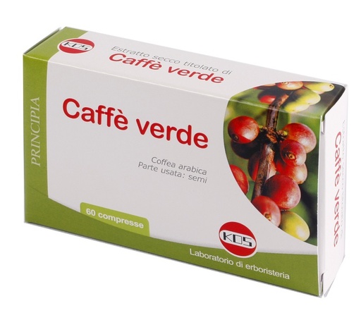 [924110000] CAFFE' VERDE ESTRATTO SECCO 60 COMPRESSE