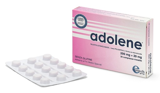 [924113309] ADOLENE 200MG+20MG 30 COMPRESSE