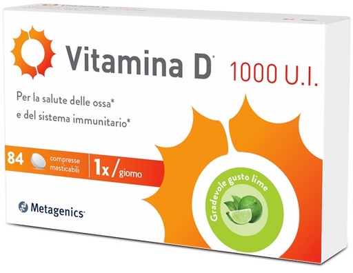 [925018436] VITAMINA D 1000 UI 84 COMPRESSE MASTICABILI