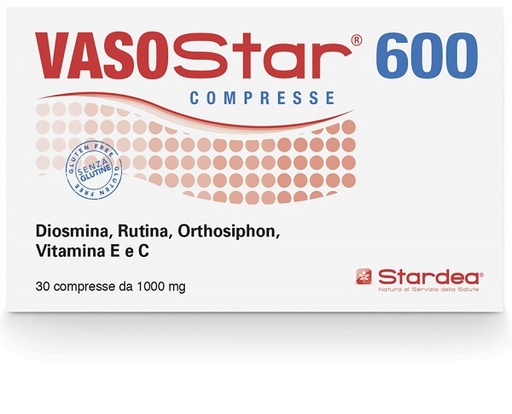 [926501038] VASOSTAR 600 30 COMPRESSE 1.000 MG