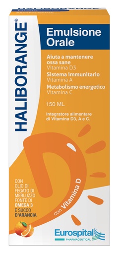 [926521067] HALIBORANGE EMULSIONE ORALE 150 ML