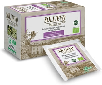 [927108415] SOLLIEVO BIO TISANA 20 FILTRI DA 2,2 G
