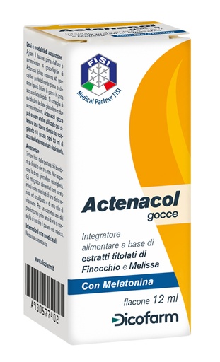 [930577402] ACTENACOL GOCCE 12 ML CON MELATONINA