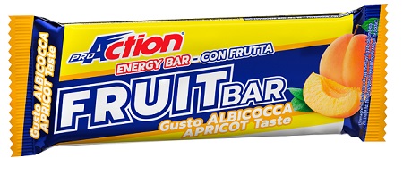 [931508737] PROACTION FRUIT BAR BARRETTA ENERGETICA ALL'ALBICOCCA 40 G