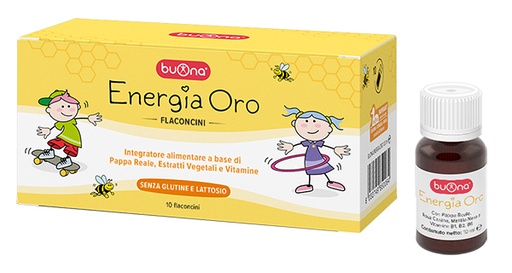 [931669523] BUONA ENERGIA ORO 10 FLACONCINI DA 10 ML