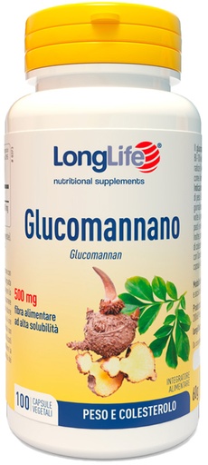 [931950529] LONGLIFE GLUCOMANNANO 100 CAPSULE VEGETALI