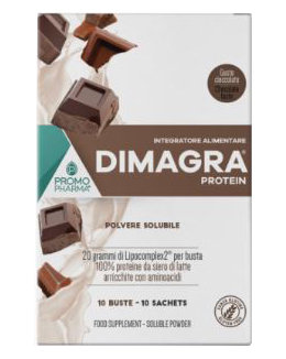 [934784442] DIMAGRA PROTEIN CIOCCOLATO 10 BUSTE