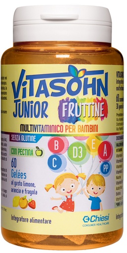 [935272892] VITASOHN JUNIOR FRUTTINE 60 CARAMELLE