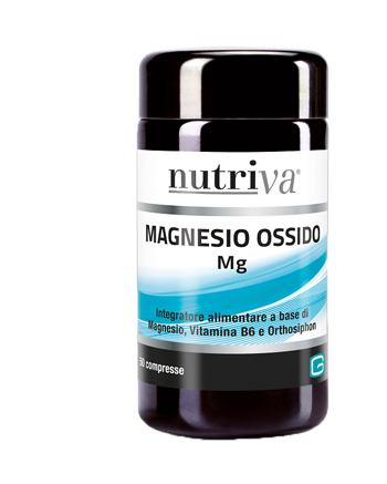 [938651763] NUTRIVA MAGNESIO OSSIDO GI GROUP 50 COMPRESSE 1 G