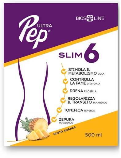 [942819475] ULTRA PEP SLIM 6 ANANAS 500 ML