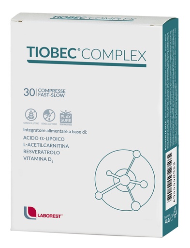 [944440953] TIOBEC COMPLEX 30 COMPRESSE FAST SLOW
