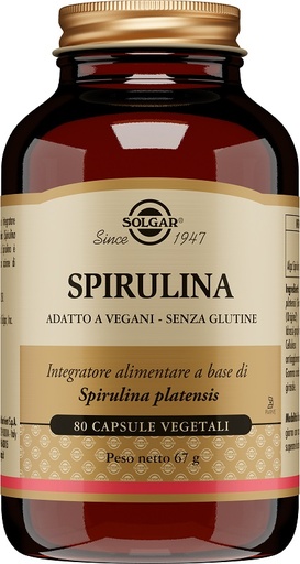 [944881580] SPIRULINA 80 CAPSULE VEG