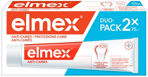[973145889] ELMEX PROTEZIONE CARIE 2 X 75 ML
