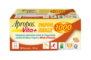 [973605645] APROPOS VITA+ PAPPA REALE 1000MG 10 FLACONCINI DA 10 ML