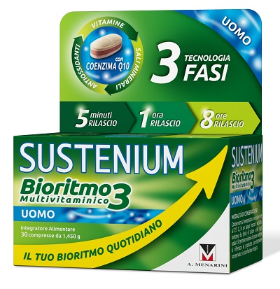 [975507765] SUSTENIUM BIORITMO3 UOMO ADULTO 30 COMPRESSE