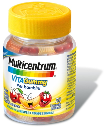 [976005292] MULTICENTRUM VITAGUMMY 30 CARAMELLE GOMMOSE
