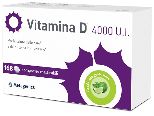 [977544814] VITAMINA D 4000UI 168 COMPRESSE MASTICABILI