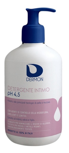 [981389341] DERMON DETERGENTE INTIMO USO FREQUENTE PH 4,5 500 ML