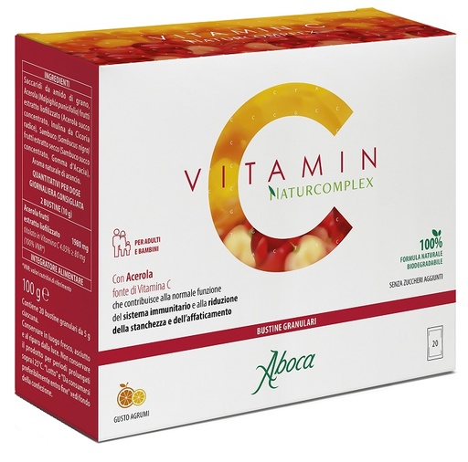 [981999105] VITAMIN C NATURCOMPLEX 20 BUSTINE